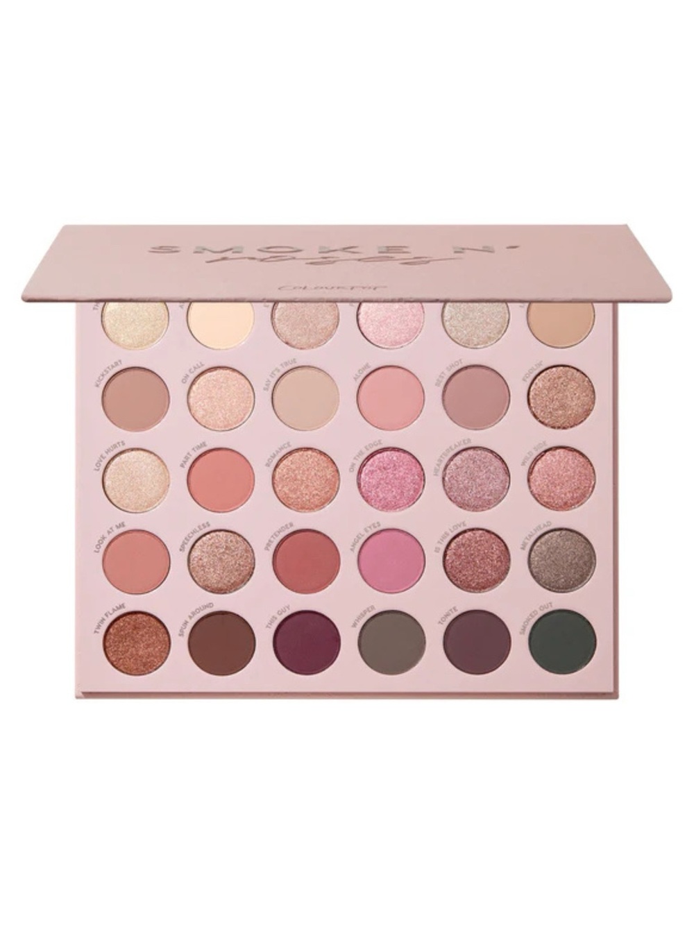 NWT ColourPop Smoke 'N Roses Smokey Rose Eyeshadow Palette